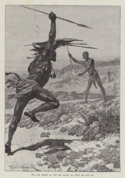 Liljen Nada, af H Rider Haggard af Richard Caton Woodville junior