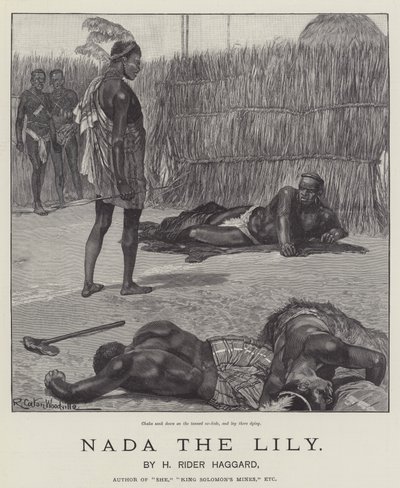 Liljen Nada, af H Rider Haggard af Richard Caton Woodville junior