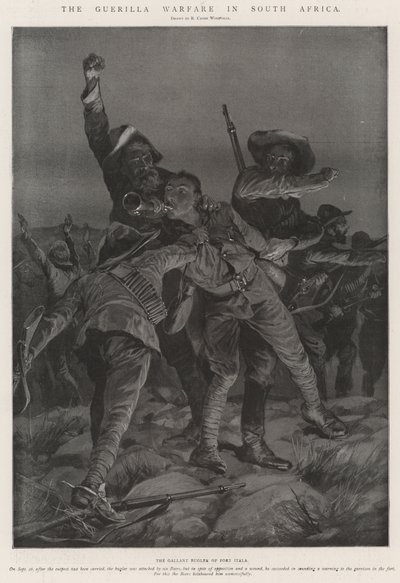 Guerillakrigsførelsen i Sydafrika af Richard Caton Woodville junior
