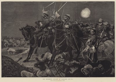 Husarkavaleriet ved Kassassin, 28. august af Richard Caton Woodville junior