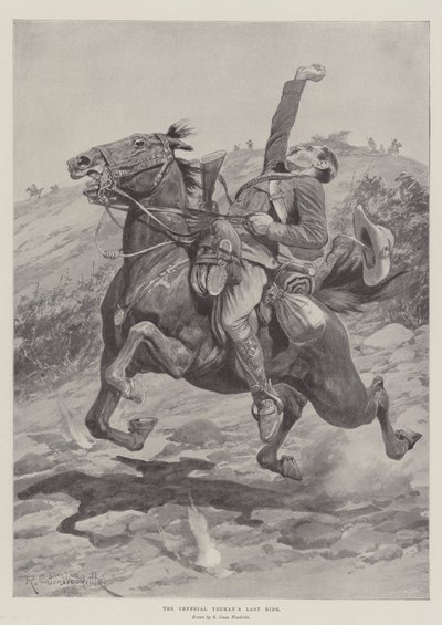 The Imperial Yeomans sidste tur af Richard Caton Woodville junior