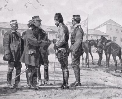 The Surrender of Yanina, illustration fra 