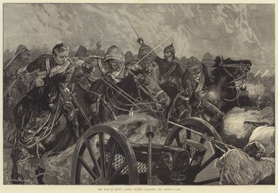 Krigen i Egypten, Hestevagter, der lader fjendens våben af Richard Caton Woodville junior