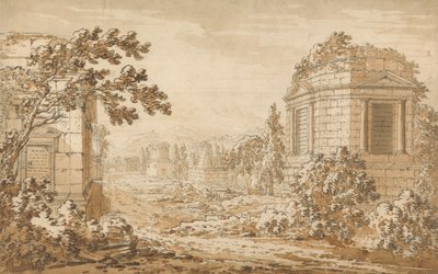 Klassisk Landskab af Richard Cooper the Younger