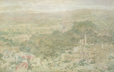 Udsigt over den antikke by Tlos i Lykien, 1883 af Richard Dadd