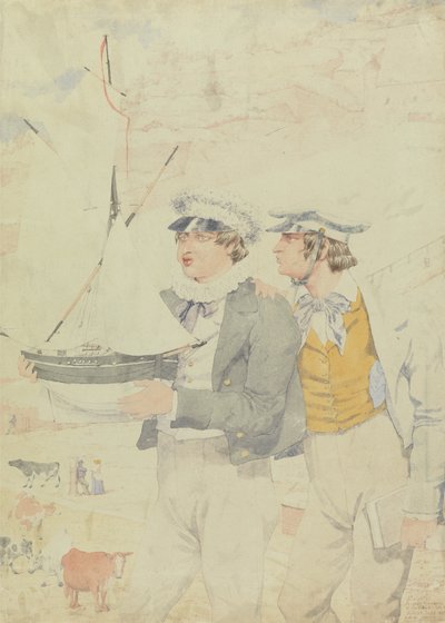 Unge medlemmer af Yacht Club af Richard Dadd