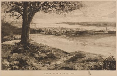 Dundee fra Balgay af Richard Davidson Winter