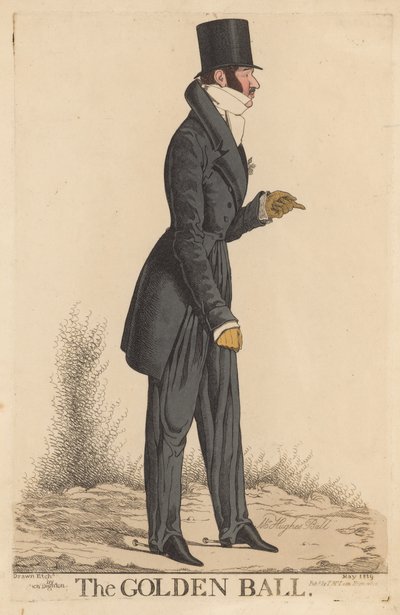 Edward Hughes Ball Hughes; Det gyldne bal af Richard Dighton