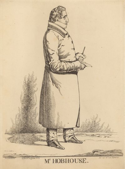 Hr Hobhouse af Richard Dighton