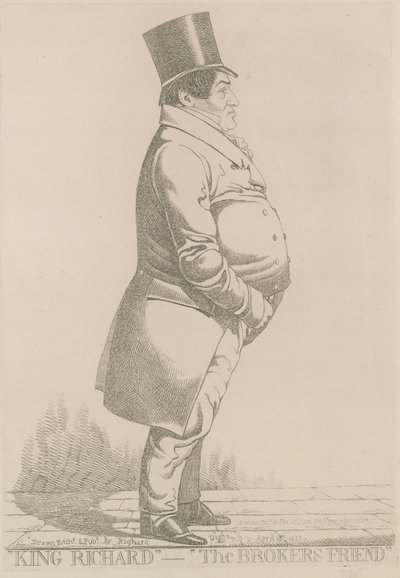 Richard Heals (eller Heale); Kong Richard, mæglerens ven af Richard Dighton