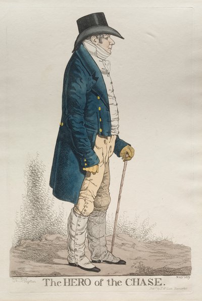 Jagtens helt, 1819. af Richard Dighton