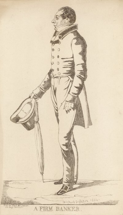 Thomas Curtis; En fast bankmand af Richard Dighton