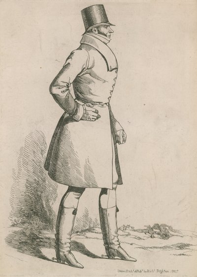 Uidentificeret oberst af Richard Dighton