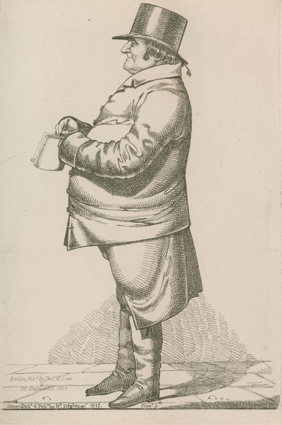 Uidentificeret herre af Richard Dighton