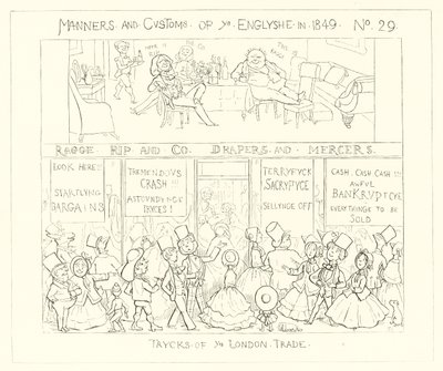 1849, Tricks of the London Trade af Richard Doyle