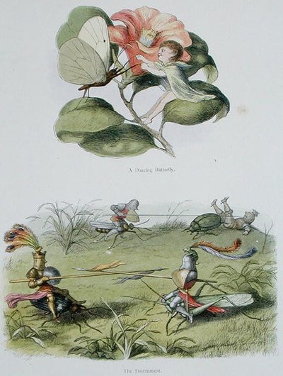 A Dancing Butterfly, and The Tournament, illustrationer fra 