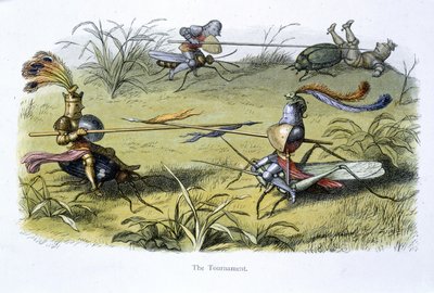 Elveriddere i dyst af Richard Doyle