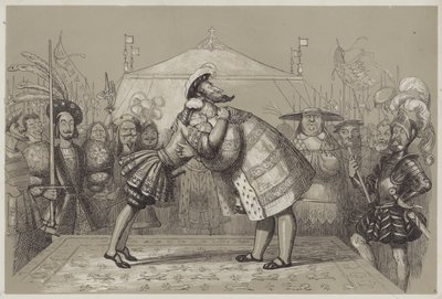 Field Of The Cloth Of Gold (akvatint) af Richard Doyle