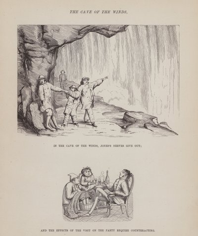 Side fra The American Tour of Mrs Brown, Jones and Robinson (gravering) af Richard Doyle