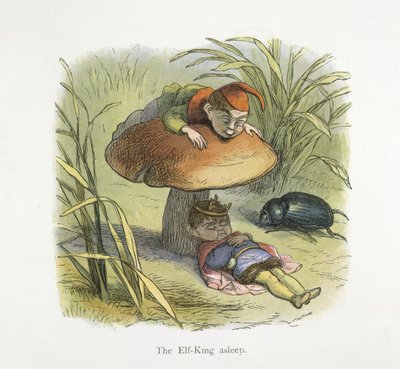 Elver-kongen sover af Richard Doyle