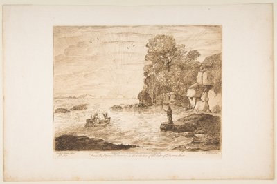 Kristus tilkalder Peter og Andreas, 1776. af Richard Earlom
