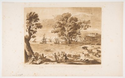 Voldtægt af Europa, 1776. af Richard Earlom