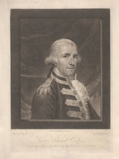 Viceadmiral Colpoys af Richard Earlom