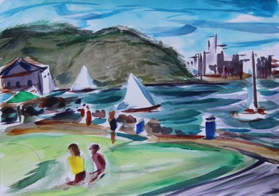 Bay, Tiburon, 2020 af Richard Fox