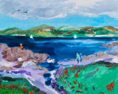 Sen eftermiddag, Monterey, 2017 af Richard Fox