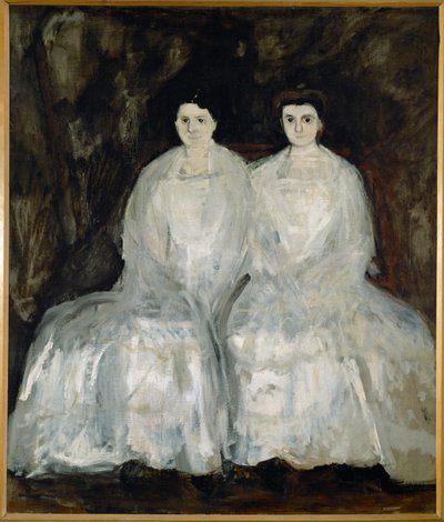 Die Schwestern (olie på lærred) af Richard Gerstl