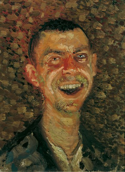 Selvportræt, grinende af Richard Gerstl