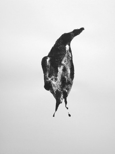 Uden titel, 2009 (monotypi) af Richard Green