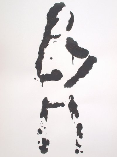 Uden titel, 2010 (monotypi) af Richard Green