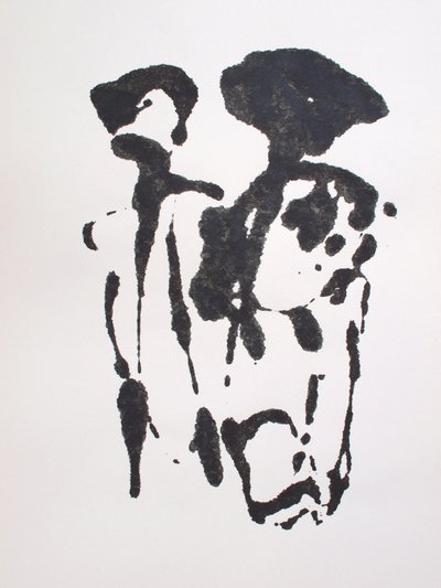 Uden titel, 2010 (monotypi) af Richard Green