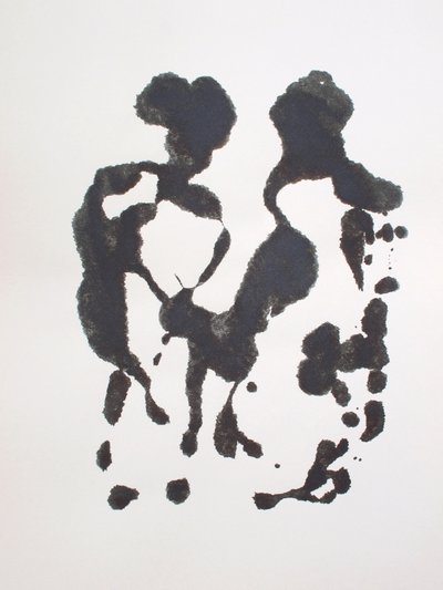 Uden titel, 2010 (monotypi) af Richard Green