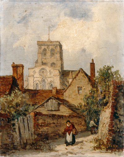 New Shoreham, Sussex af Richard Henry Nibbs