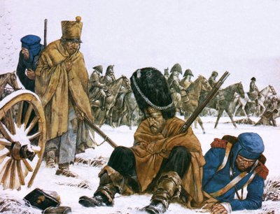 Napoleons tilbagetog fra Moskva af Richard Hook