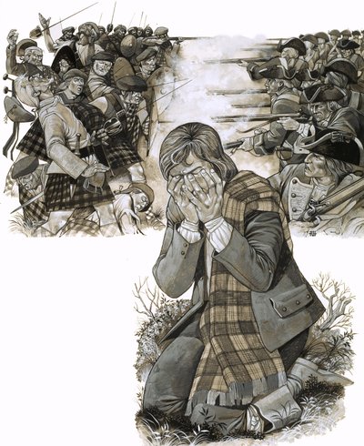 Slaget ved Culloden af Richard Hook