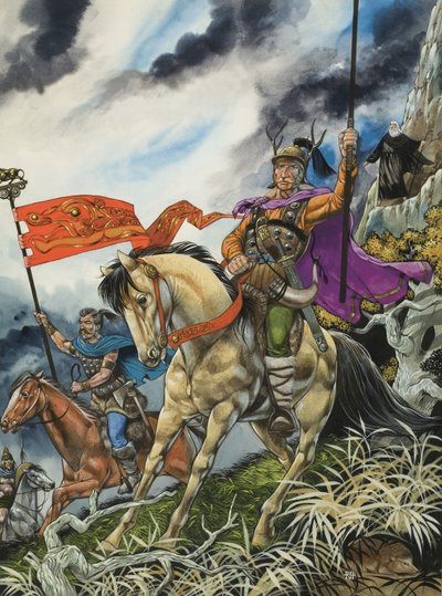 Uidentificerede krigere af Richard Hook