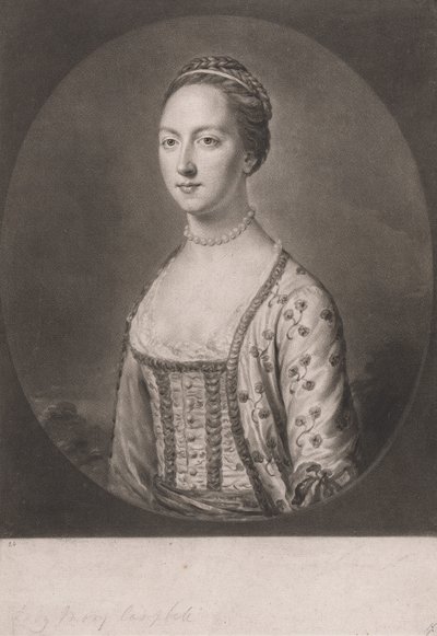 Lady Mary Campbell af Richard Houston