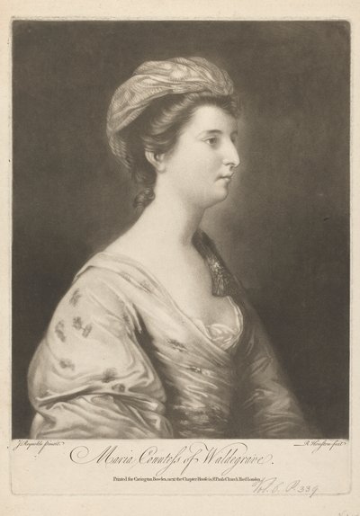 Maria, grevinde Waldegrave af Richard Houston
