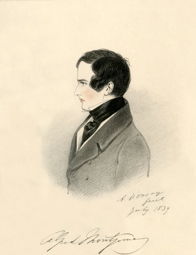 Alfred Montgomery, 1839. af Richard James Lane