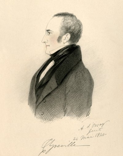 Charles Greville, 1840. af Richard James Lane