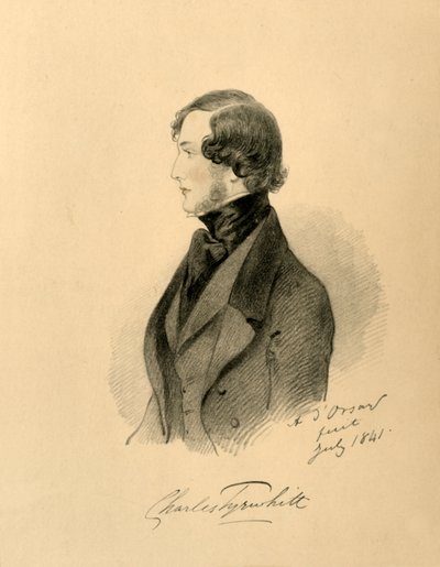 Charles Tyrwhitt, 1841. af Richard James Lane