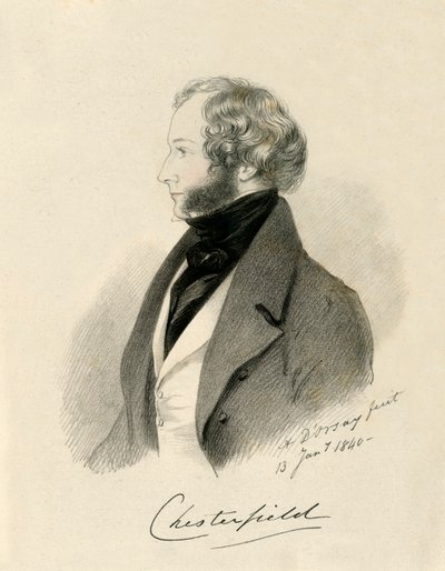 Chesterfield, 1840. af Richard James Lane