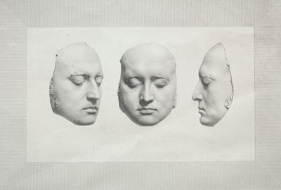 Dødsmaske af Sir Thomas Lawrence af Richard James Lane