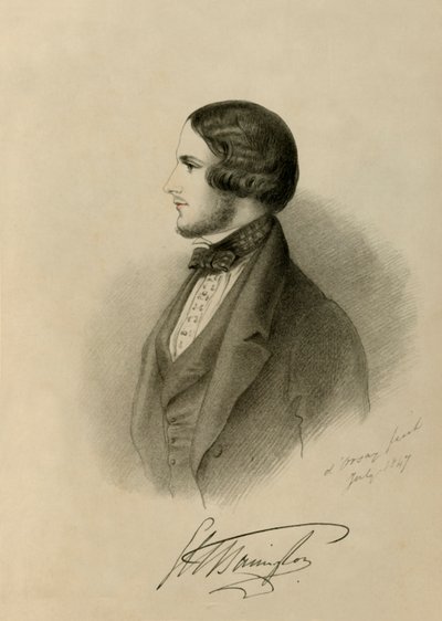 George Barrington, 1847. af Richard James Lane