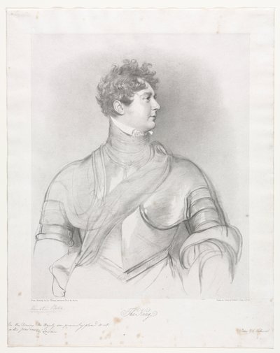Kongen, George IV af Storbritannien. af Richard James Lane