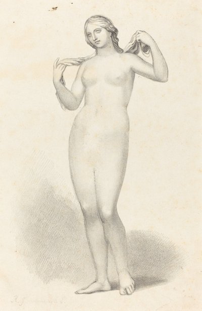 Venus Aphrodite, af Alcamanes af Richard James Lane after John Flaxman