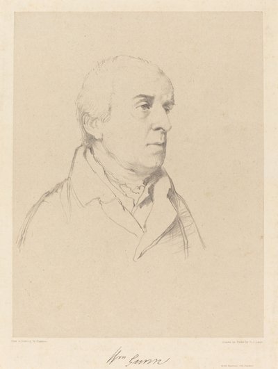 William Gunn af Richard James Lane after John Flaxman